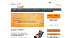 Desktop Screenshot of iphoneklinik.ch